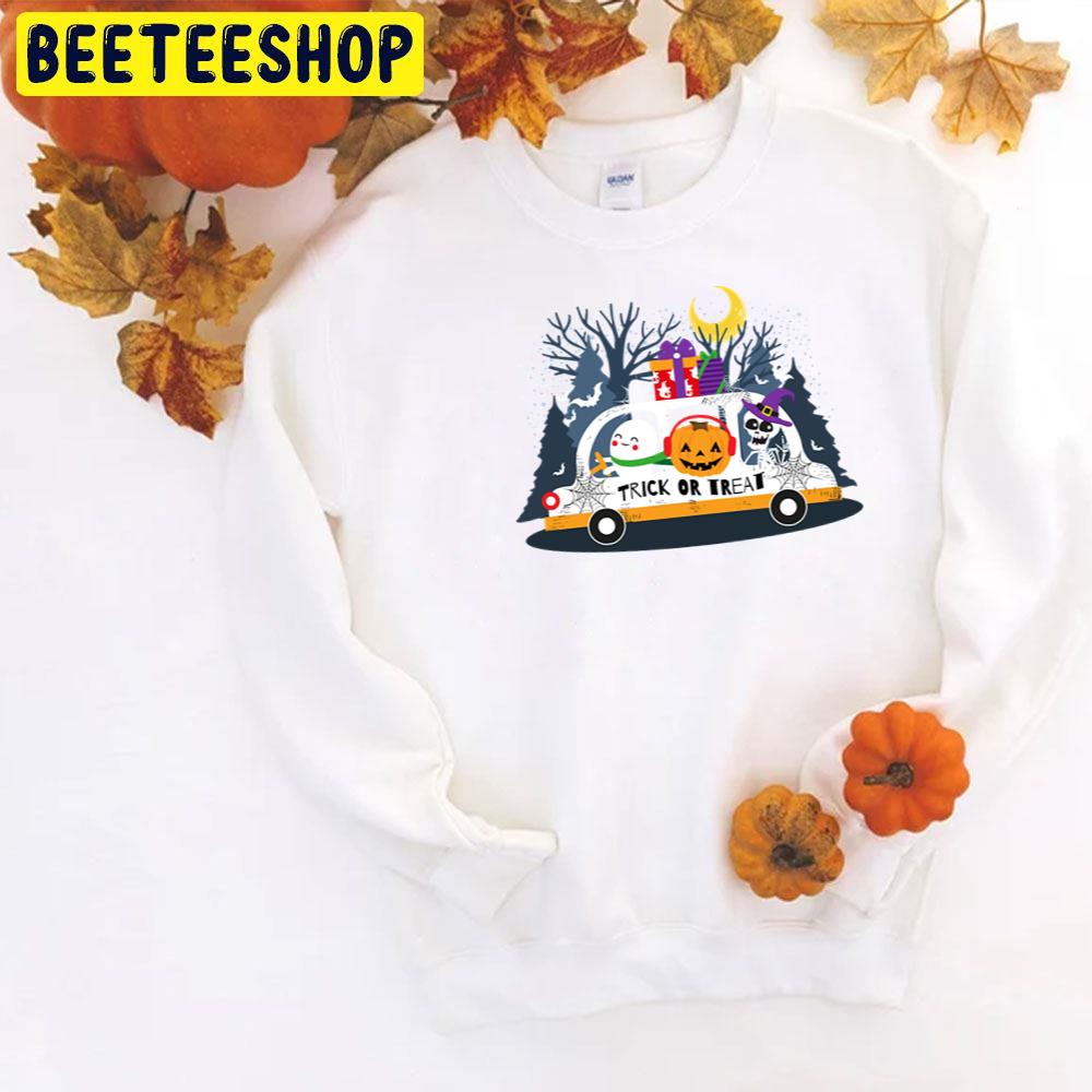 Trick Or Treat Car Halloween Unisex T-Shirt Trick Or Treat Car Halloween Unisex T-Shirt