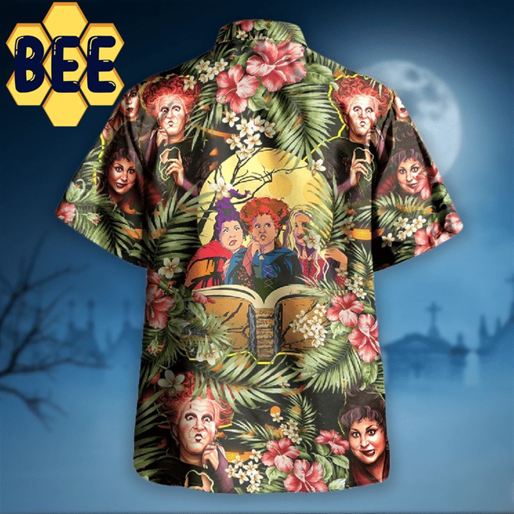 Tropical Hocus Pocus Movie Halloween Hawaiian Shirt Tropical Hocus Pocus Movie Halloween Hawaiian Shirt