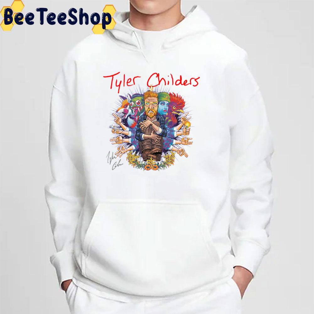 Tyler Childers With Signature Unisex T-Shirt Tyler Childers With Signature Unisex T-Shirt