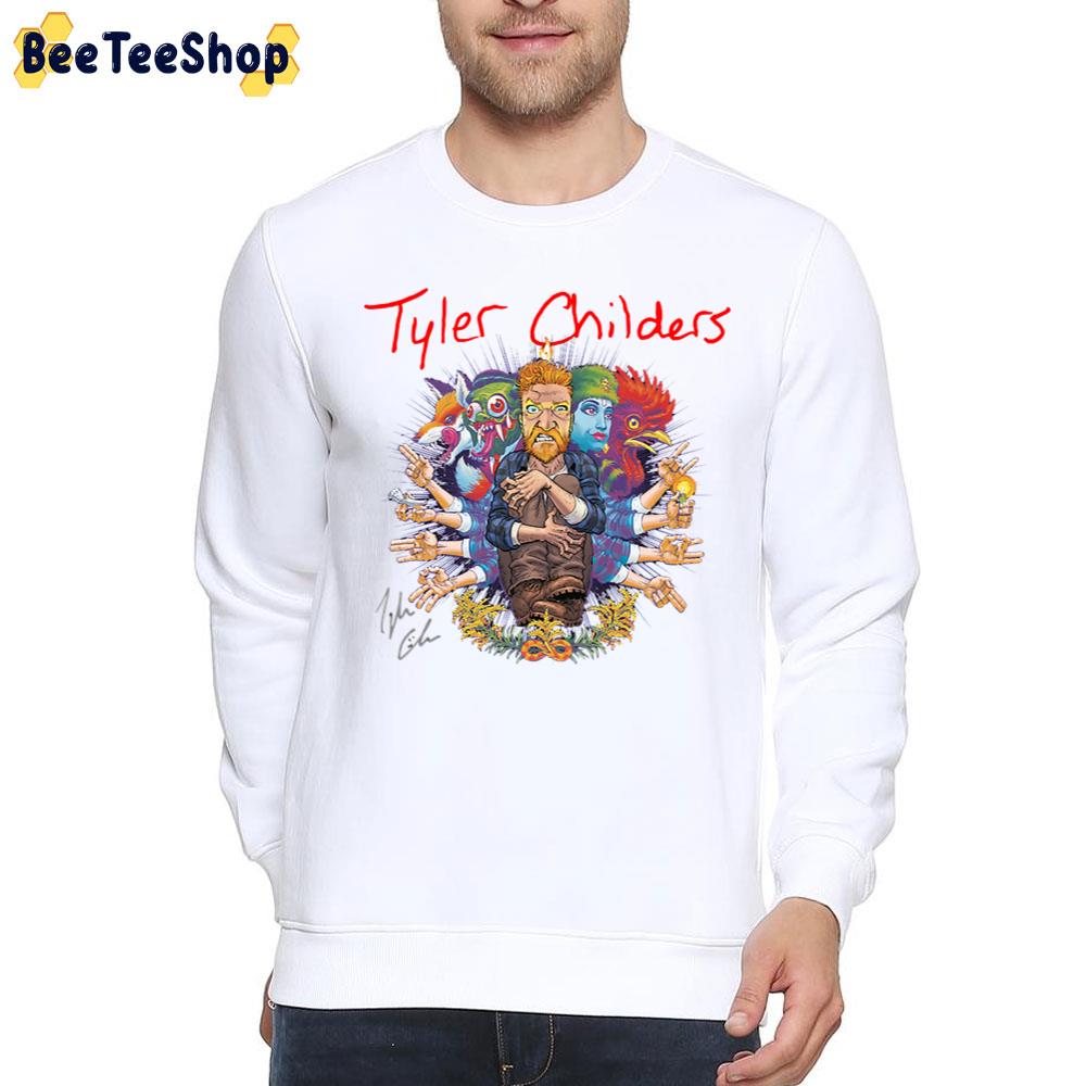 Tyler Childers With Signature Unisex T-Shirt Tyler Childers With Signature Unisex T-Shirt