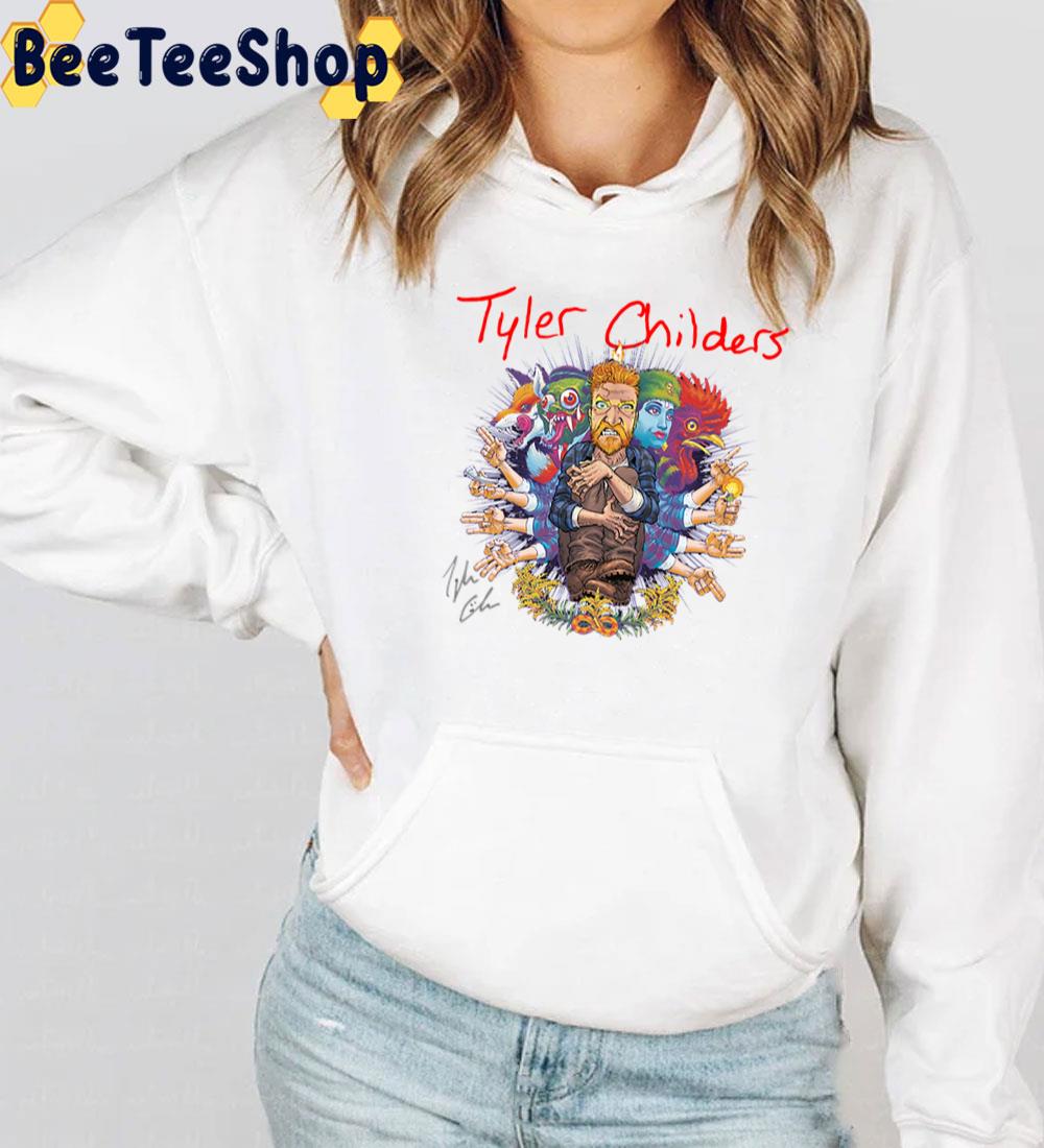 Tyler Childers With Signature Unisex T-Shirt Tyler Childers With Signature Unisex T-Shirt