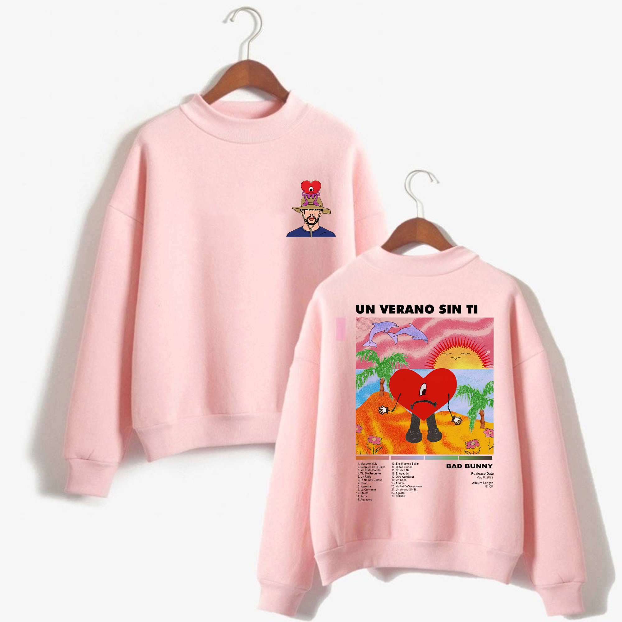 Un Verano Sin Ti Bad Bunny 2022 Unisex Sweatshirt Un Verano Sin Ti Bad Bunny 2022 Unisex Sweatshirt
