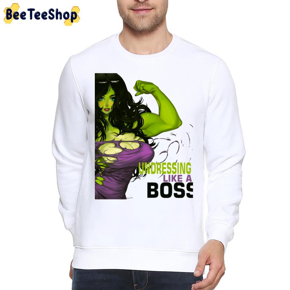 Undressing Like A Boss She-Hulk Unisex T-Shirt Undressing Like A Boss She-Hulk Unisex T-Shirt
