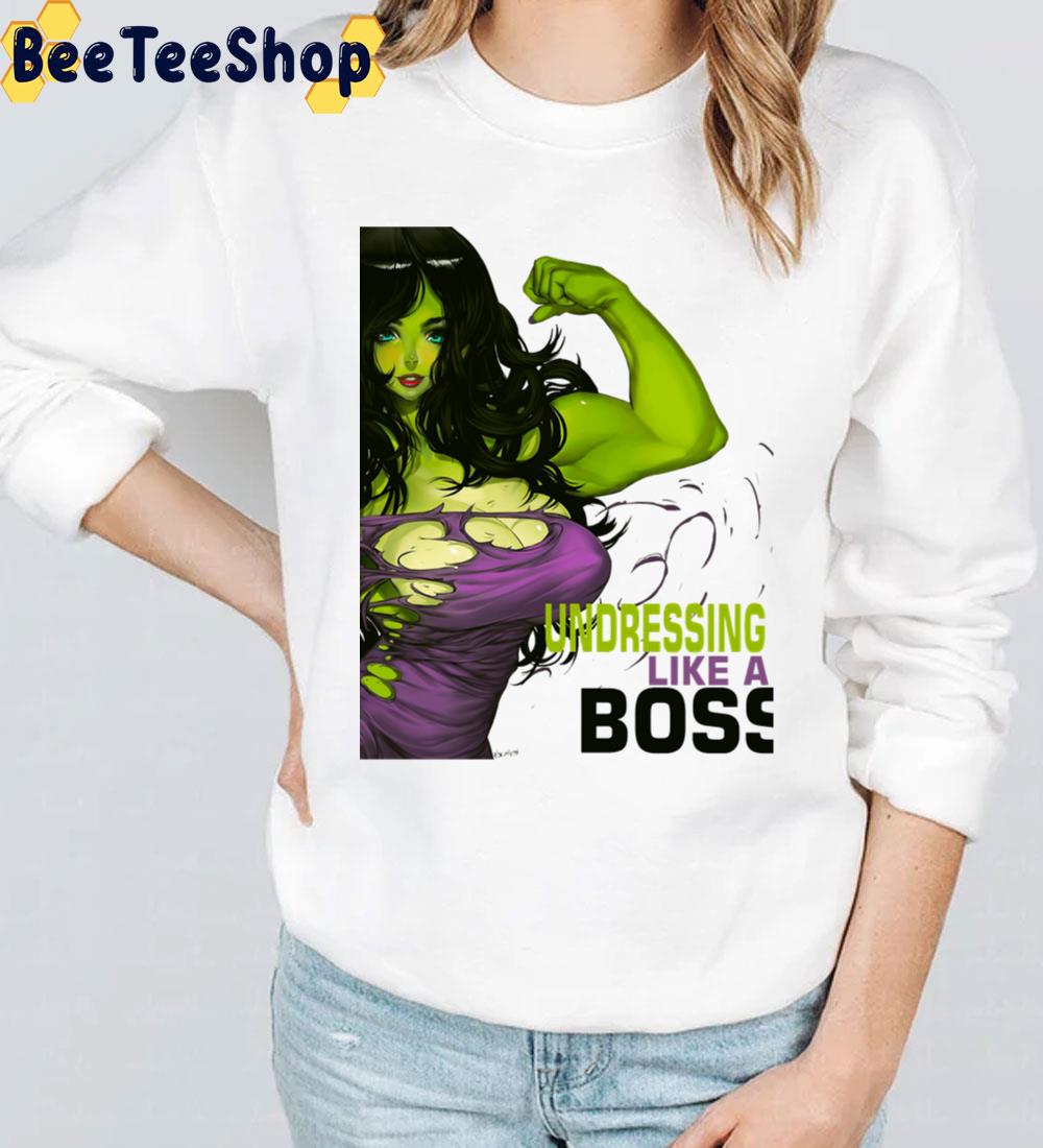 Undressing Like A Boss She-Hulk Unisex T-Shirt Undressing Like A Boss She-Hulk Unisex T-Shirt