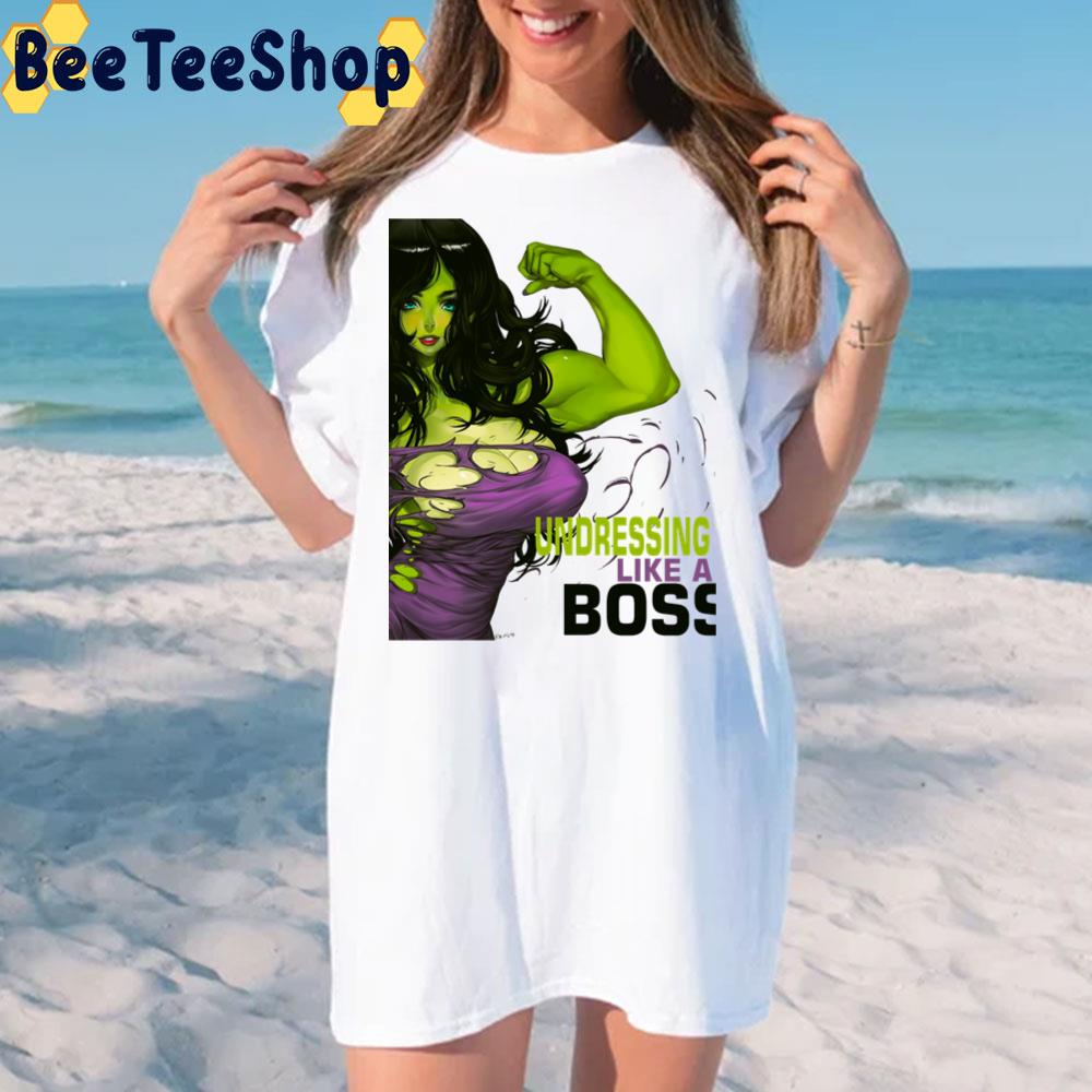 Undressing Like A Boss She-Hulk Unisex T-Shirt Undressing Like A Boss She-Hulk Unisex T-Shirt