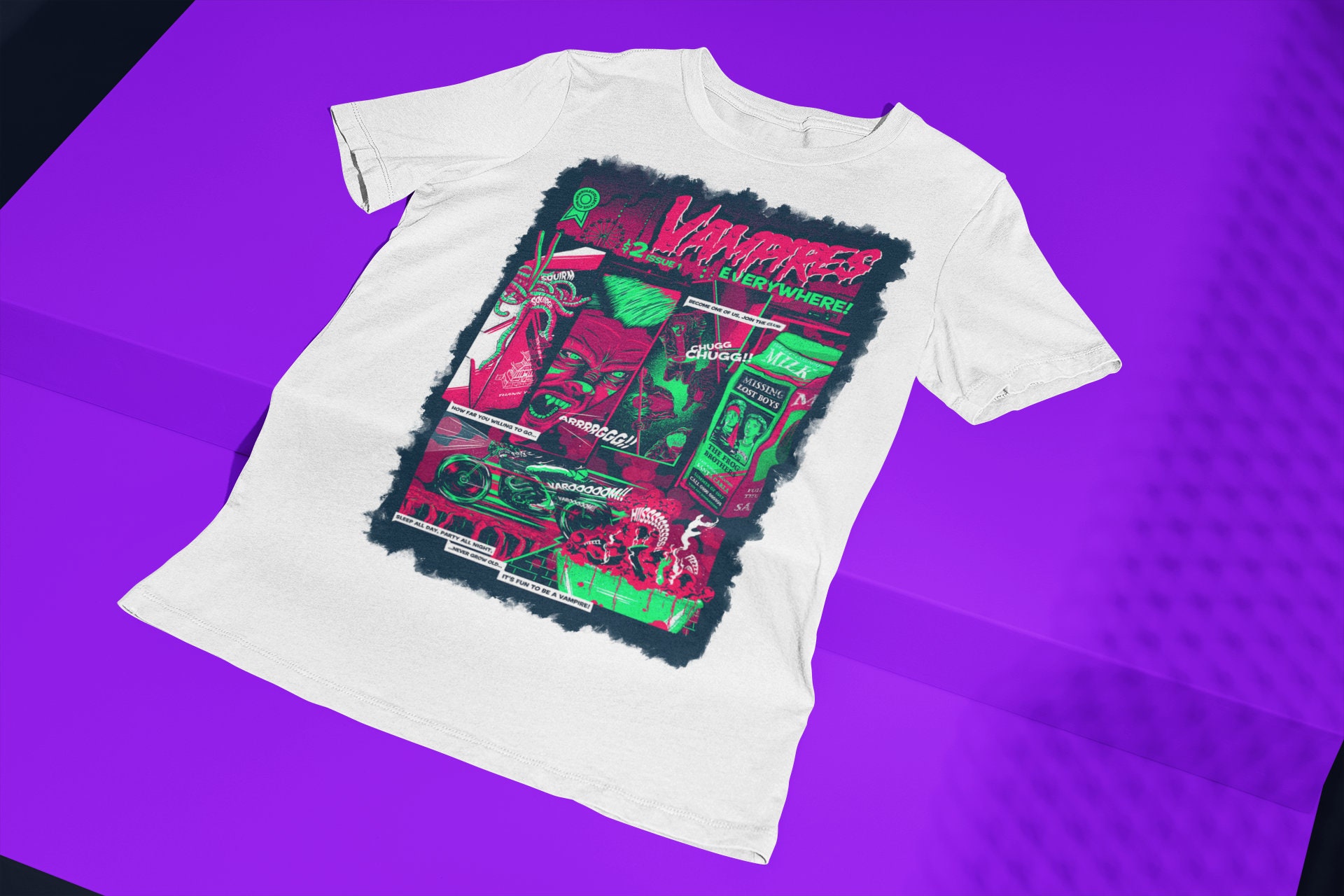 Vampires Everywhere The Lost Boys Halloween Unisex T-Shirt Vampires Everywhere The Lost Boys Halloween Unisex T-Shirt