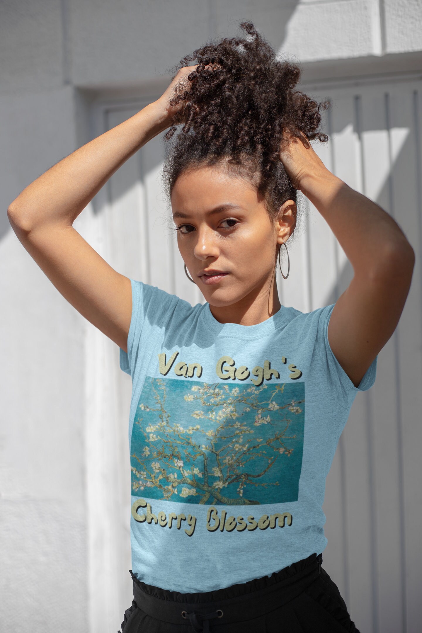 Van Gogh Charry Blossom Halloween Unisex T-Shirt Van Gogh Charry Blossom Halloween Unisex T-Shirt