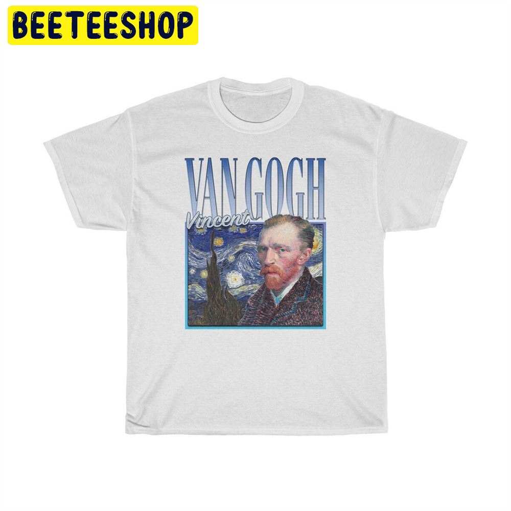 Van Gogh Retro Vintage Art Unisex T-Shirt Van Gogh Retro Vintage Art Unisex T-Shirt
