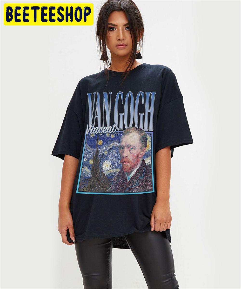 Van Gogh Retro Vintage Art Unisex T-Shirt Van Gogh Retro Vintage Art Unisex T-Shirt