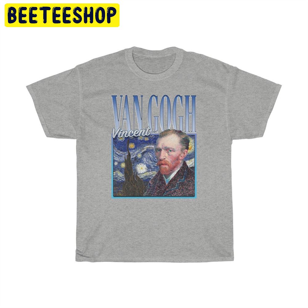 Van Gogh Retro Vintage Art Unisex T-Shirt Van Gogh Retro Vintage Art Unisex T-Shirt