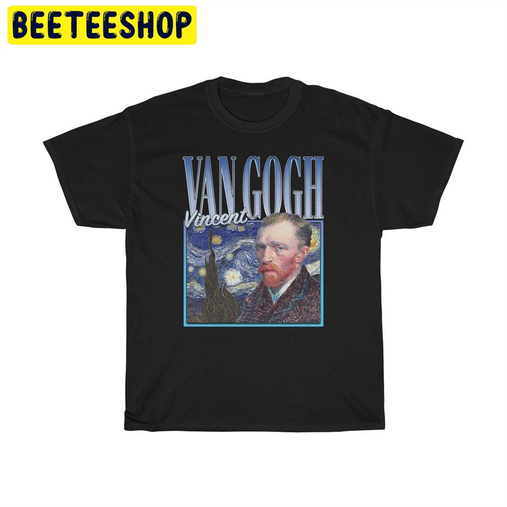 Van Gogh Retro Vintage Art Unisex T-Shirt Van Gogh Retro Vintage Art Unisex T-Shirt