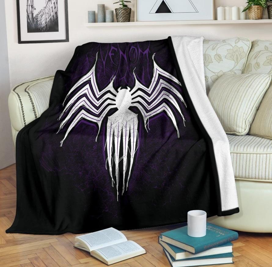 Venom Marvel Best Seller Fleece Blanket Throw Blanket Gift Venom Marvel Best Seller Fleece Blanket Throw Blanket Gift