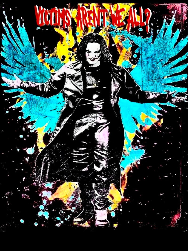 Victims Aren't We All The Crow Movie Halloween Unisex T-Shirt Victims Aren't We All The Crow Movie Halloween Unisex T-Shirt