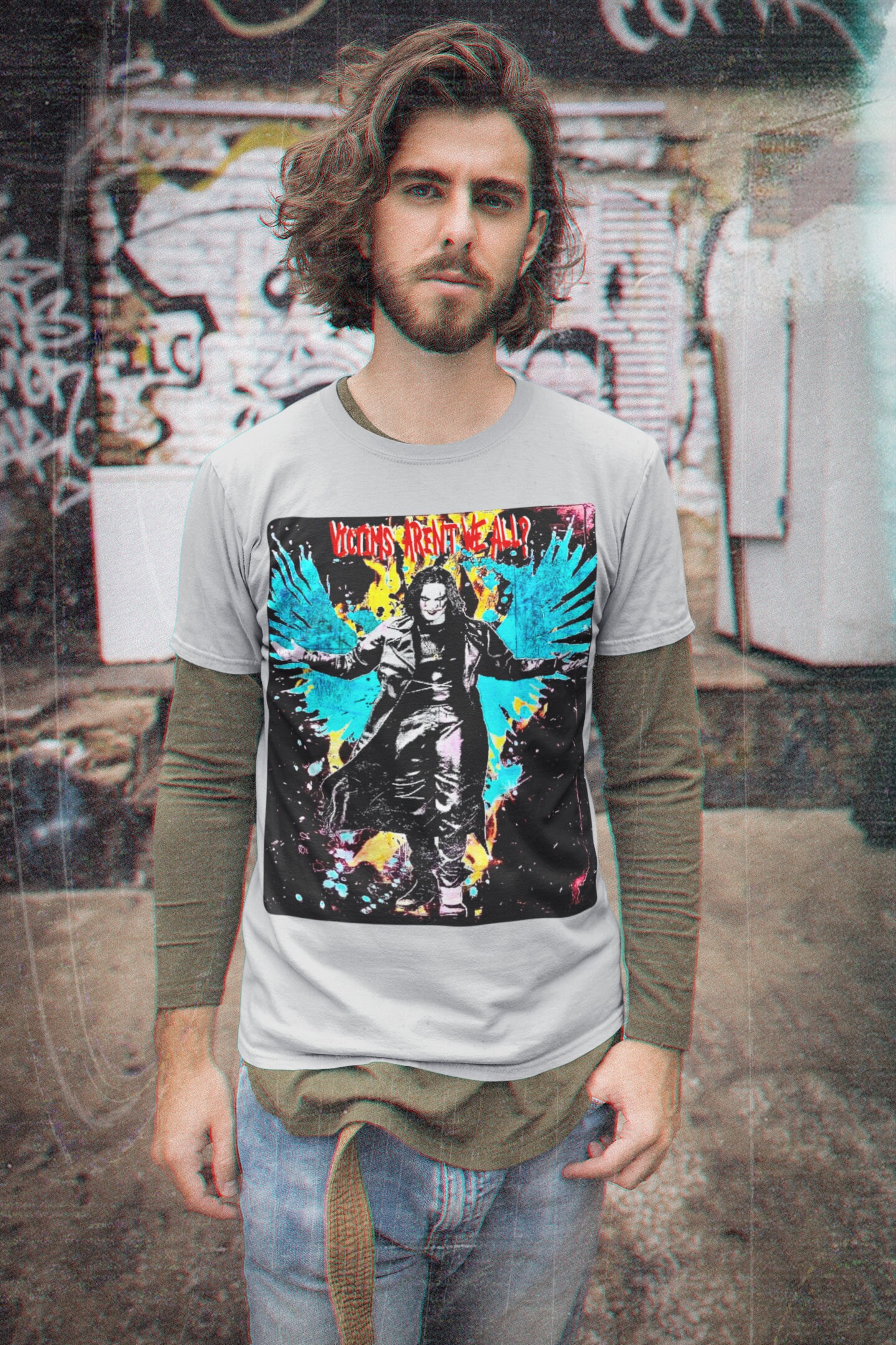 Victims Aren't We All The Crow Movie Halloween Unisex T-Shirt Victims Aren't We All The Crow Movie Halloween Unisex T-Shirt