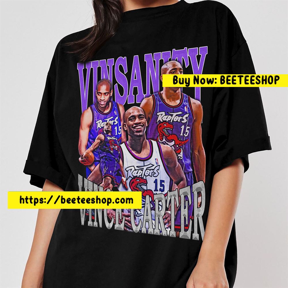 Vince Carter Toronto Raptors Basketball Vintage Unisex T-Shirt Vince Carter Toronto Raptors Basketball Vintage Unisex T-Shirt