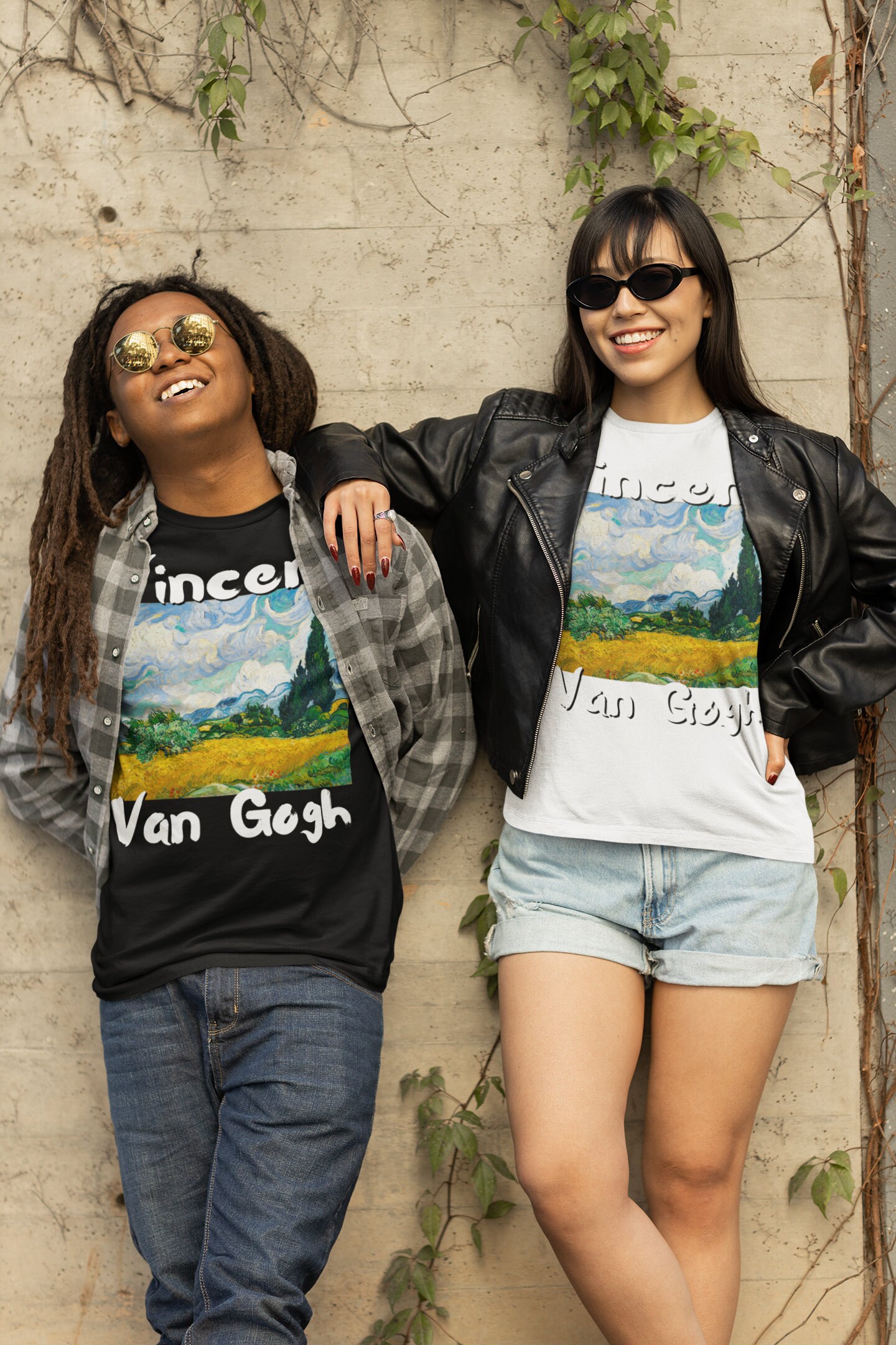 Vincent Van Gogh Art Halloween Unisex T-Shirt Vincent Van Gogh Art Halloween Unisex T-Shirt