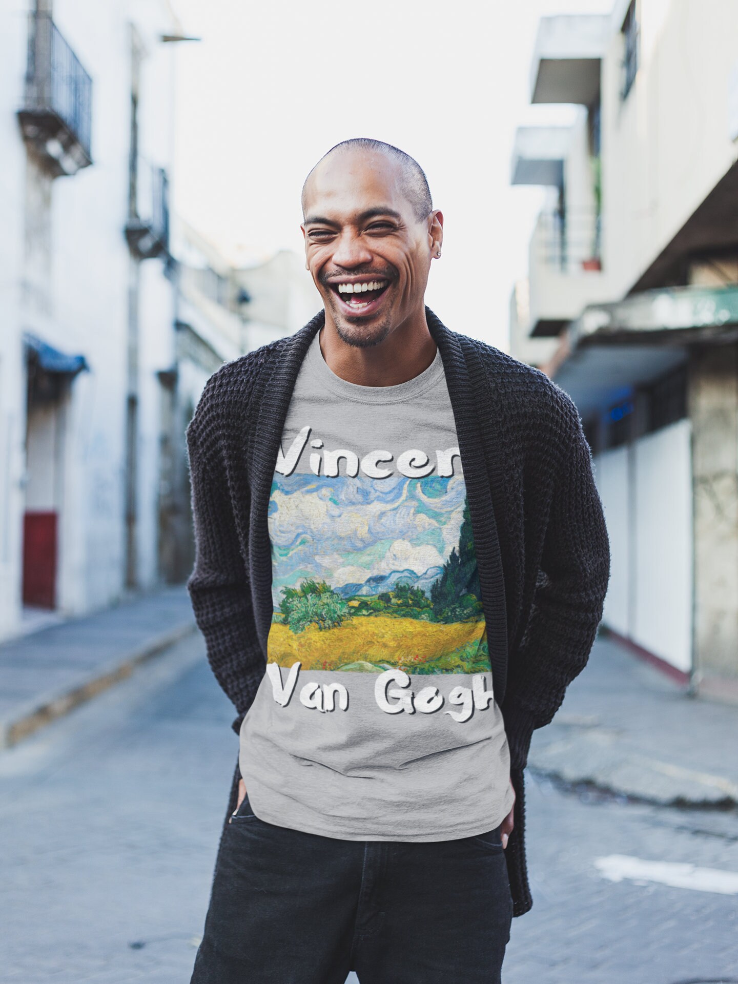Vincent Van Gogh Art Halloween Unisex T-Shirt Vincent Van Gogh Art Halloween Unisex T-Shirt