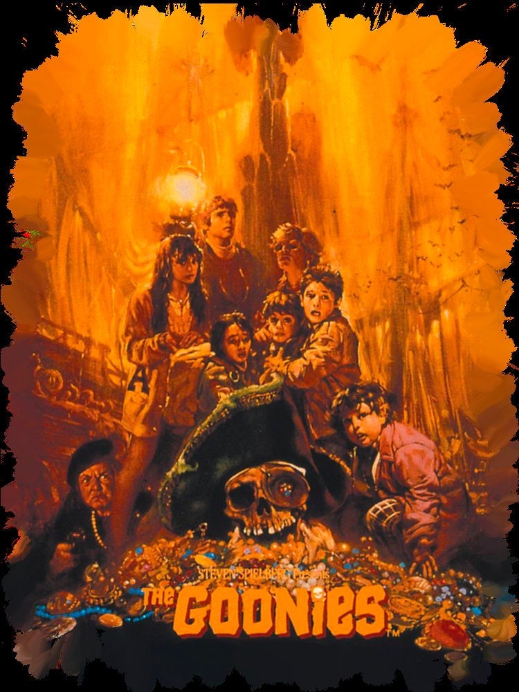 Vintage 80s The Goonies Halloween Unisex T-Shirt Vintage 80s The Goonies Halloween Unisex T-Shirt