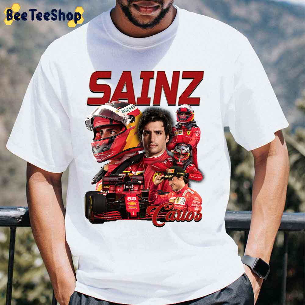 Vintage Art Carlos Sainz Flash 55 Unisex T-Shirt Vintage Art Carlos Sainz Flash 55 Unisex T-Shirt