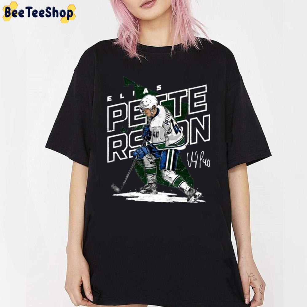 Vintage Art Elias Pettersson Vancouver Canucks Hockey Unisex T-Shirt Vintage Art Elias Pettersson Vancouver Canucks Hockey Unisex T-Shirt