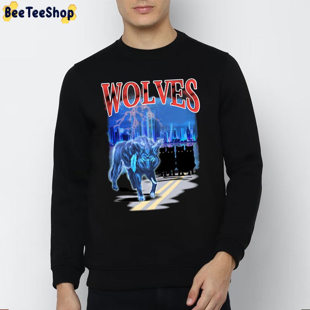 Vintage Art Minnesota Timberwolves Wolves Unisex T-Shirt Vintage Art Minnesota Timberwolves Wolves Unisex T-Shirt