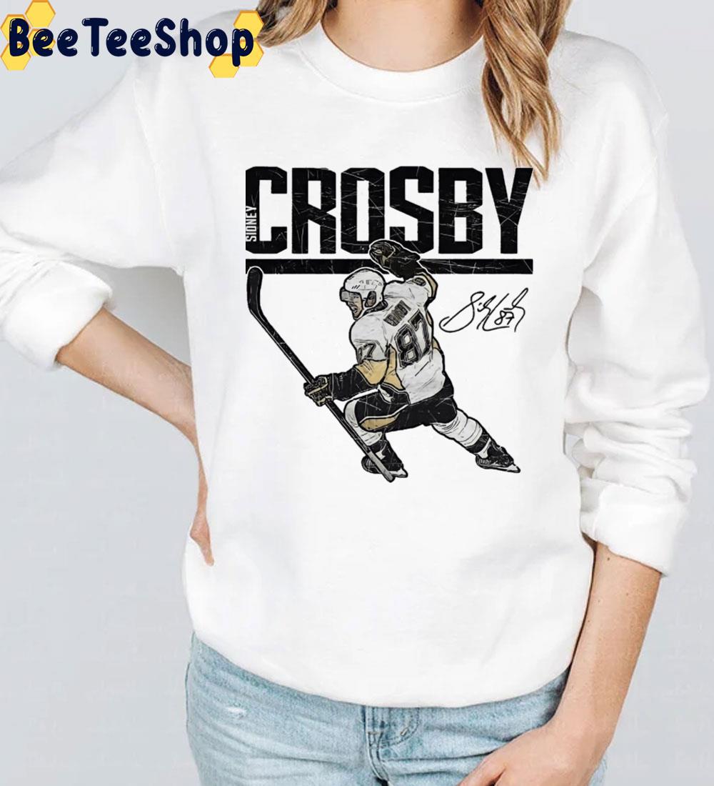 Vintage Art Sidney Crosby Signature Hockey Unisex T-Shirt Vintage Art Sidney Crosby Signature Hockey Unisex T-Shirt
