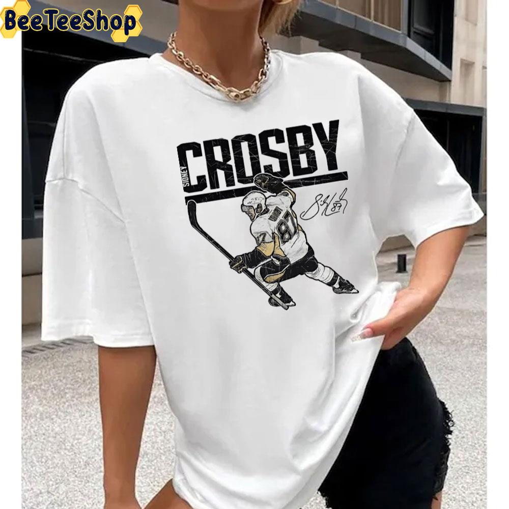 Vintage Art Sidney Crosby Signature Hockey Unisex T-Shirt Vintage Art Sidney Crosby Signature Hockey Unisex T-Shirt