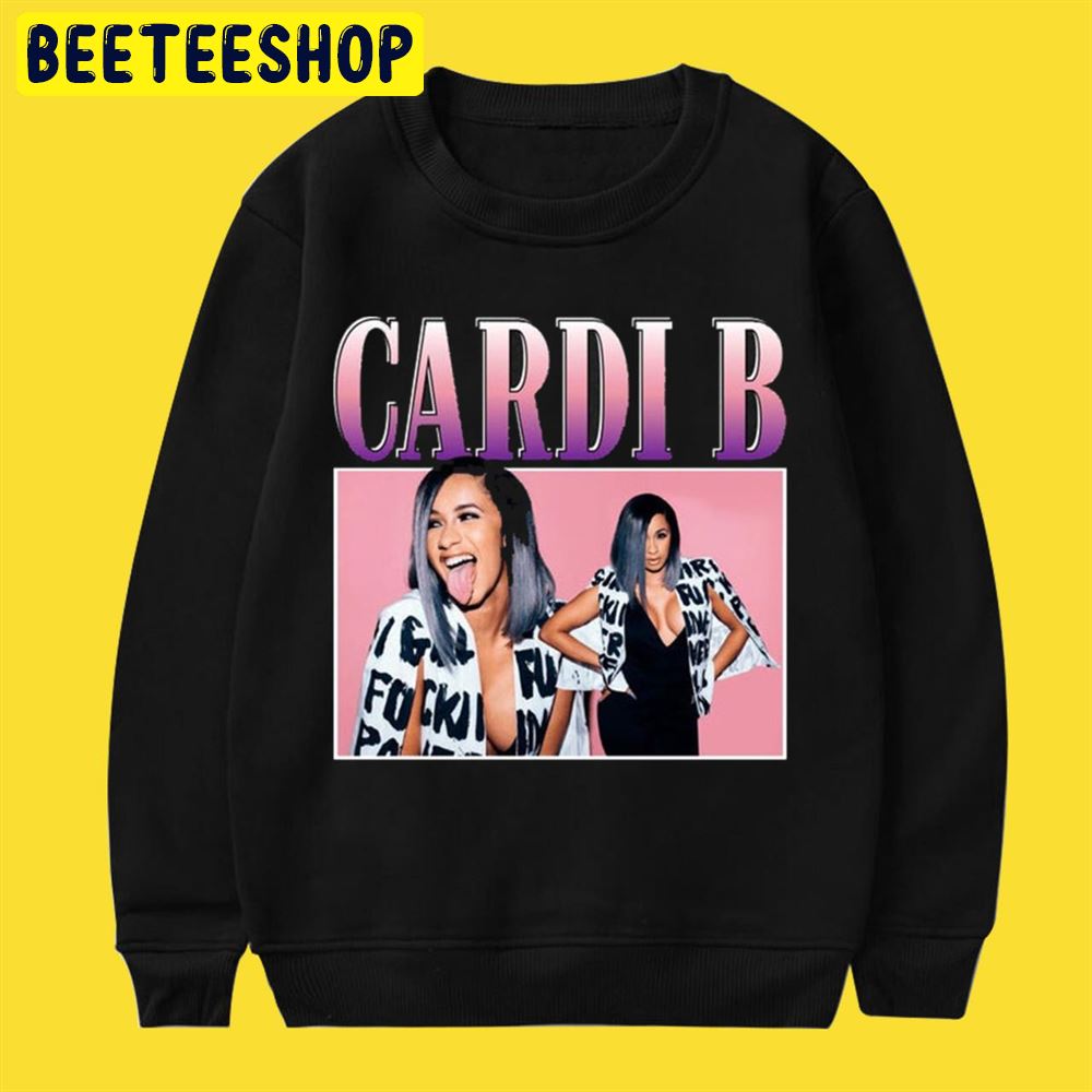 Vintage Cardi B Rapper Art Unisex T-Shirt Vintage Cardi B Rapper Art Unisex T-Shirt