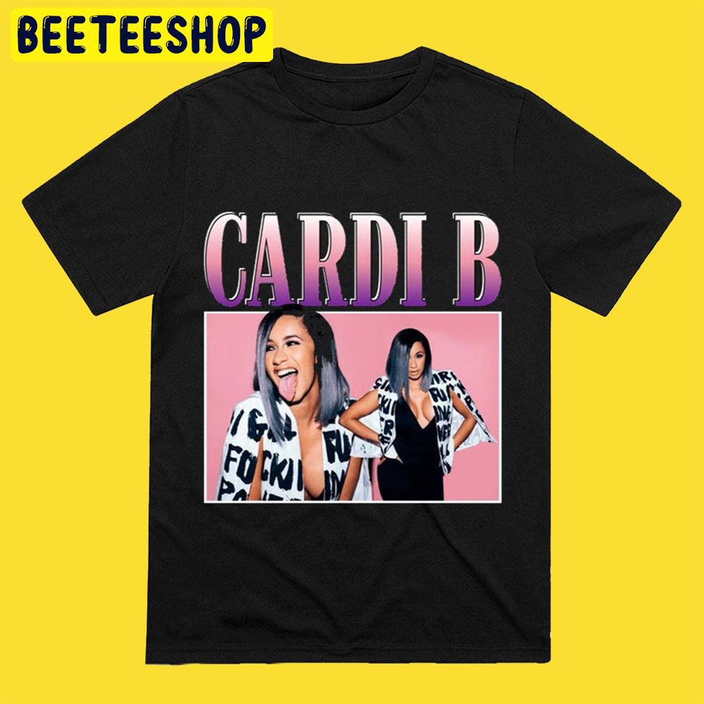Vintage Cardi B Rapper Art Unisex T-Shirt Vintage Cardi B Rapper Art Unisex T-Shirt