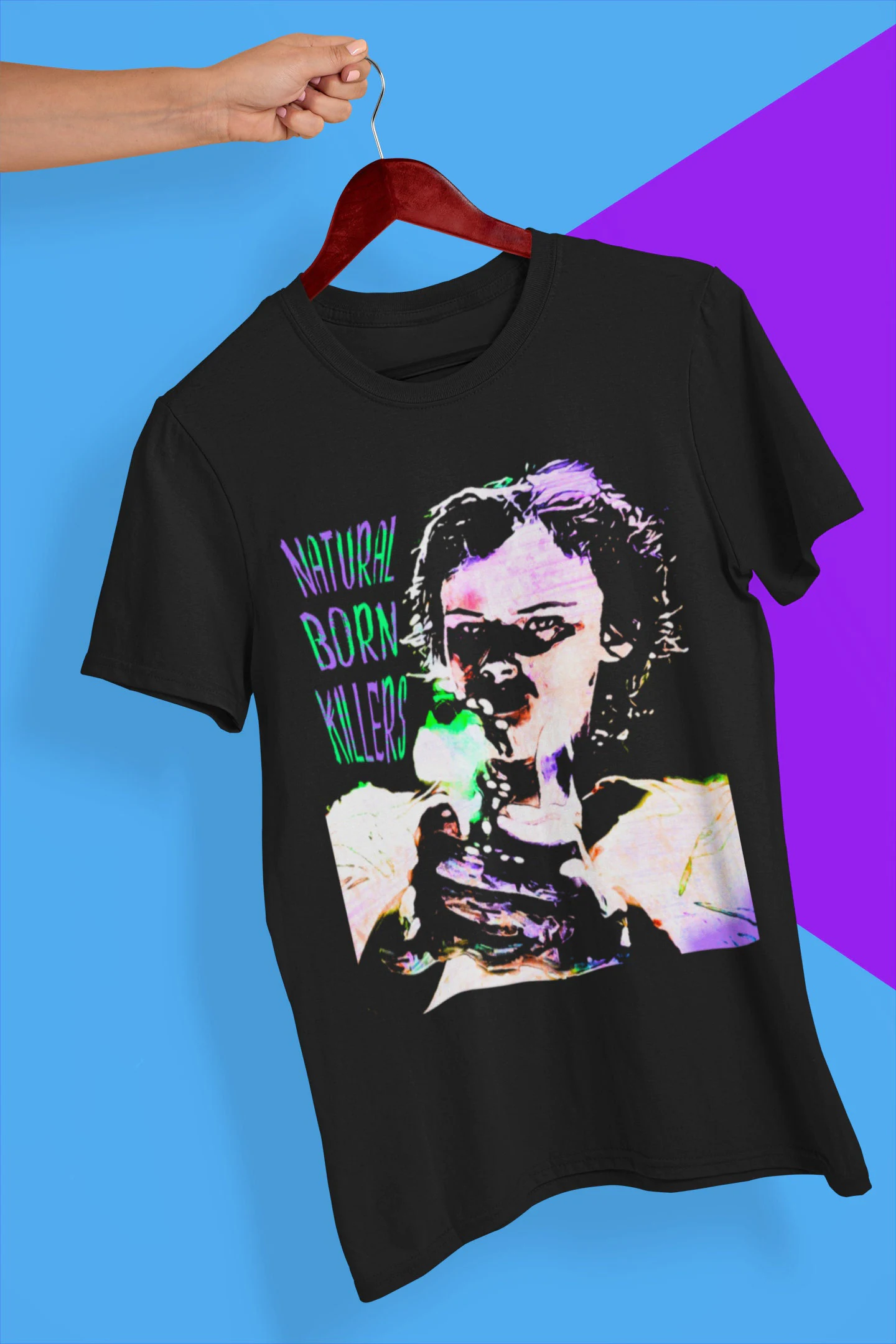 Vintage Design Natural Born Killers Halloween Unisex T-Shirt Vintage Design Natural Born Killers Halloween Unisex T-Shirt