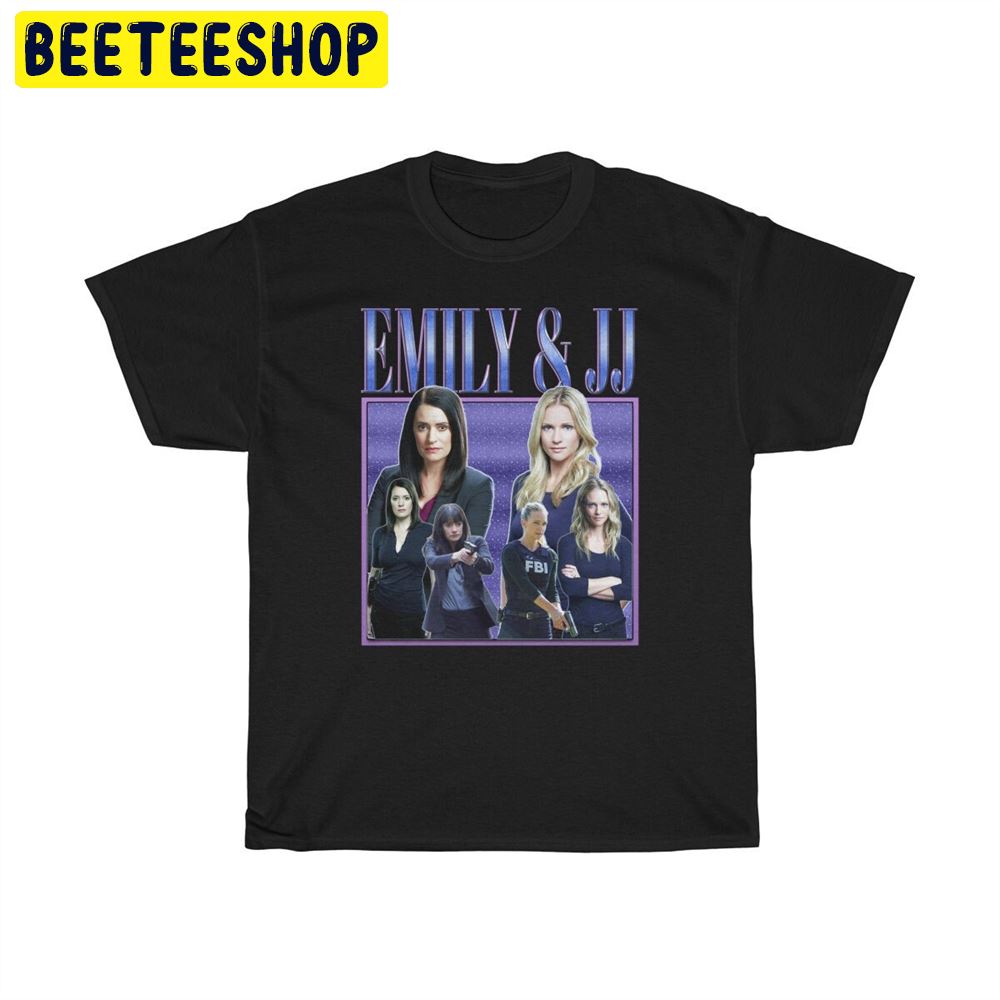 Vintage Emily Prentiss And Jj Retro Vintage Art Unisex T-Shirt Vintage Emily Prentiss And Jj Retro Vintage Art Unisex T-Shirt