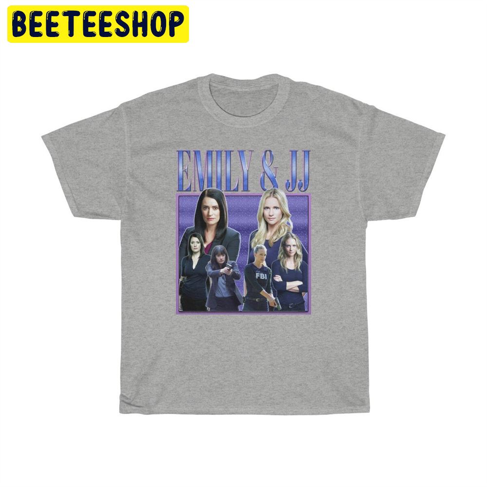 Vintage Emily Prentiss And Jj Retro Vintage Art Unisex T-Shirt Vintage Emily Prentiss And Jj Retro Vintage Art Unisex T-Shirt