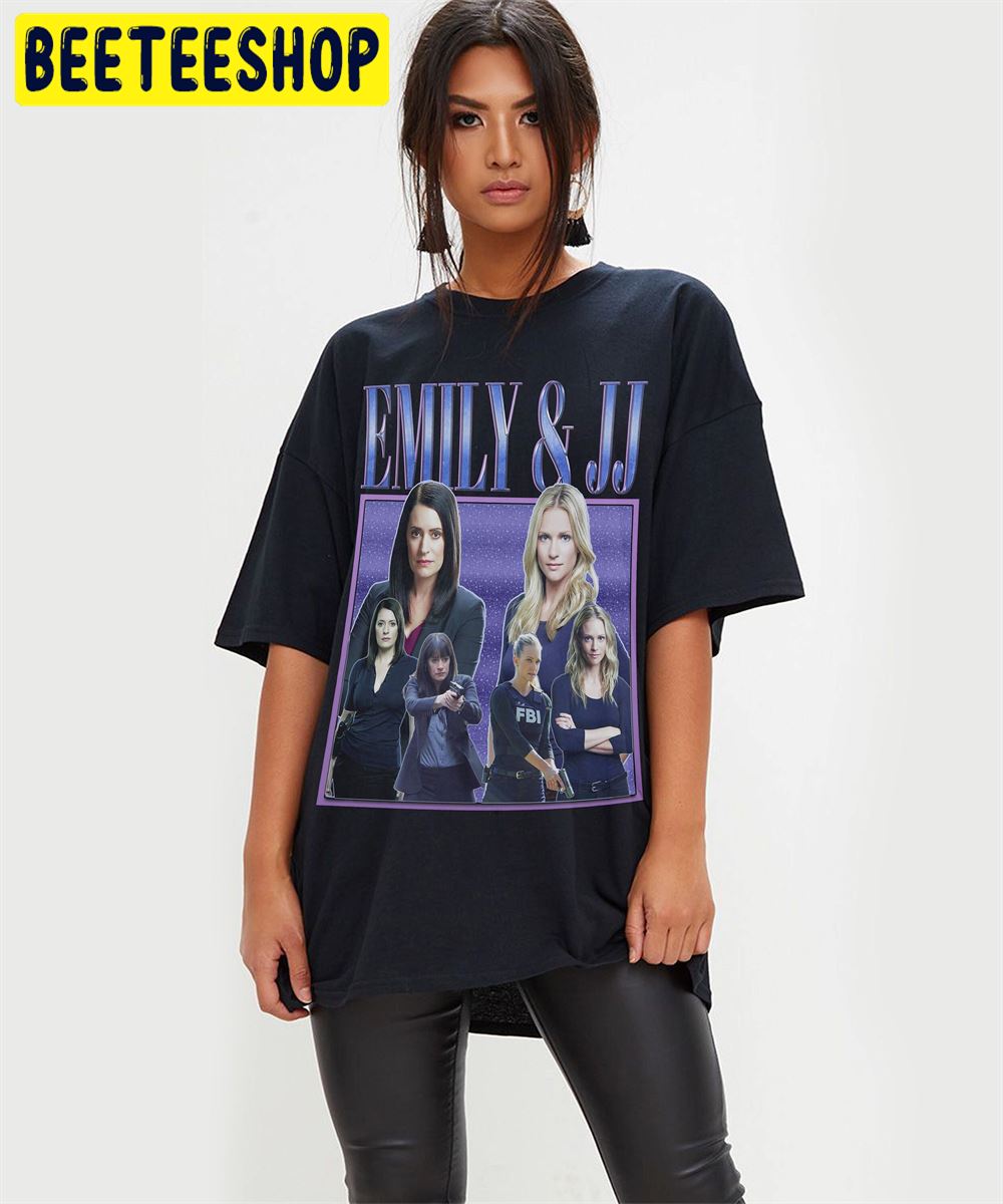 Vintage Emily Prentiss And Jj Retro Vintage Art Unisex T-Shirt Vintage Emily Prentiss And Jj Retro Vintage Art Unisex T-Shirt