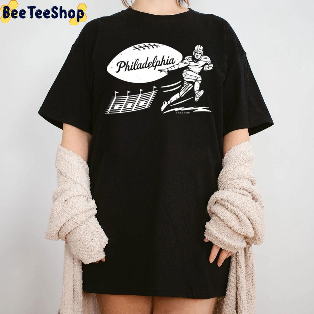 Vintage Football Philadelphia Eagles White Art Unisex T-Shirt Vintage Football Philadelphia Eagles White Art Unisex T-Shirt
