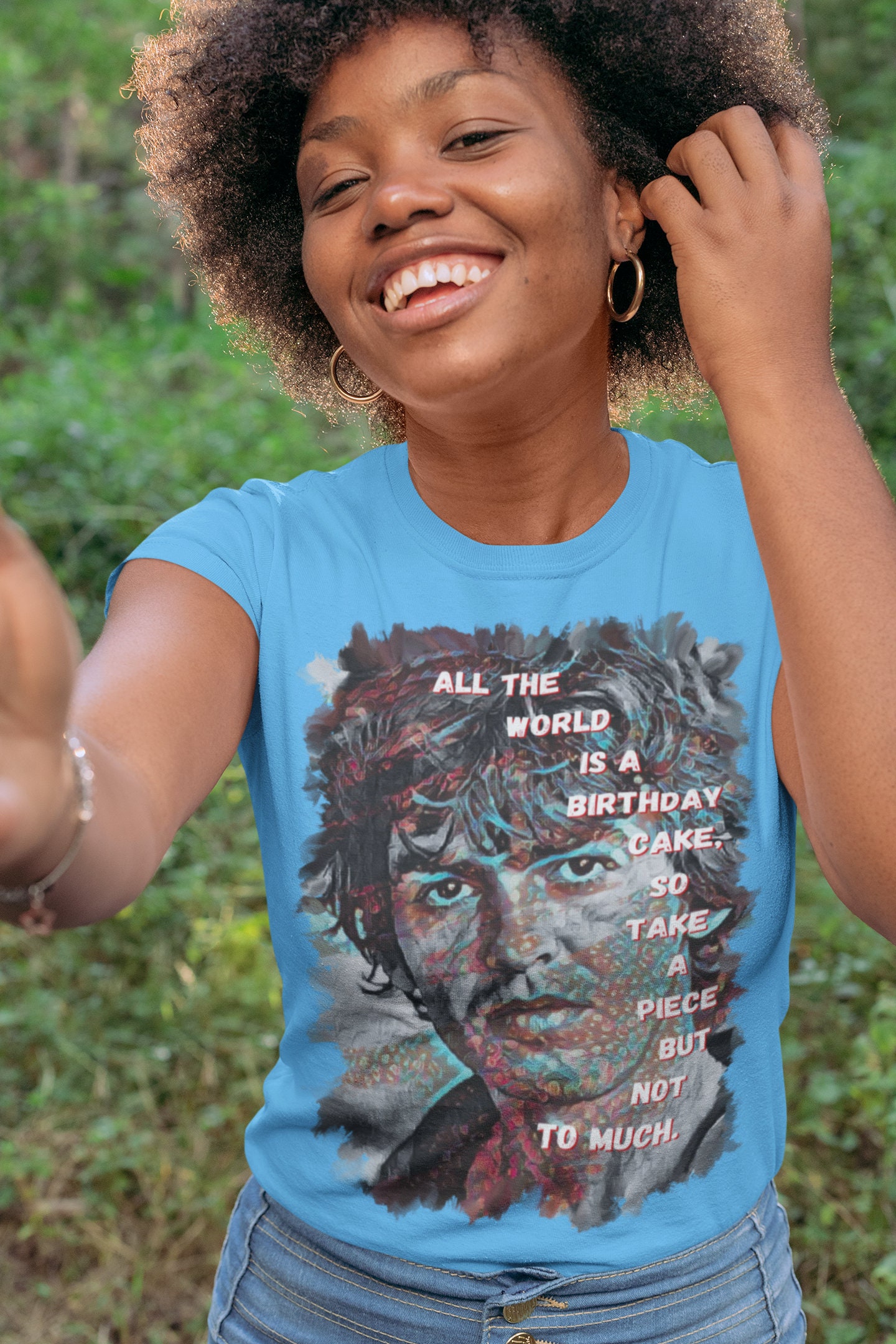 Vintage George Harrison The World Is A Birthday Cake Quote Halloween Unisex T-Shirt Vintage George Harrison The World Is A Birthday Cake Quote Halloween Unisex T-Shirt
