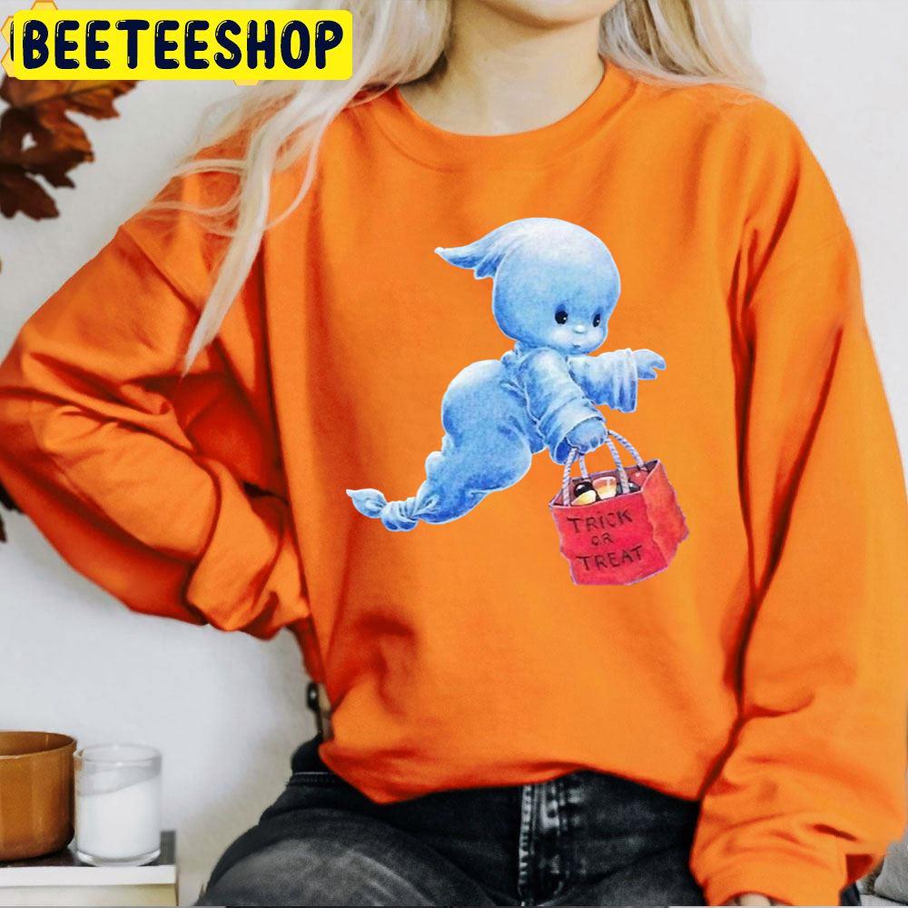 Vintage Ghost Trick 'r Treat Halloween Unisex T-Shirt Vintage Ghost Trick 'r Treat Halloween Unisex T-Shirt