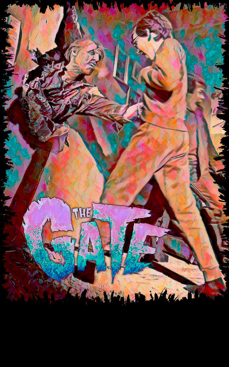Vintage Movie The Gate Halloween Unisex T-Shirt Vintage Movie The Gate Halloween Unisex T-Shirt