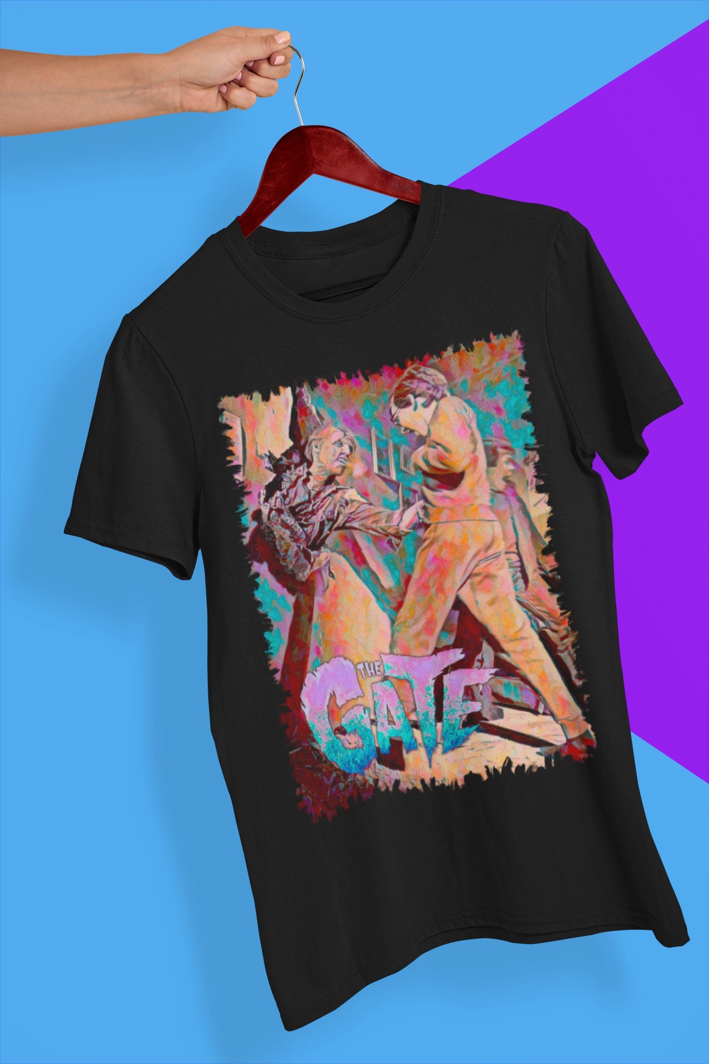 Vintage Movie The Gate Halloween Unisex T-Shirt Vintage Movie The Gate Halloween Unisex T-Shirt