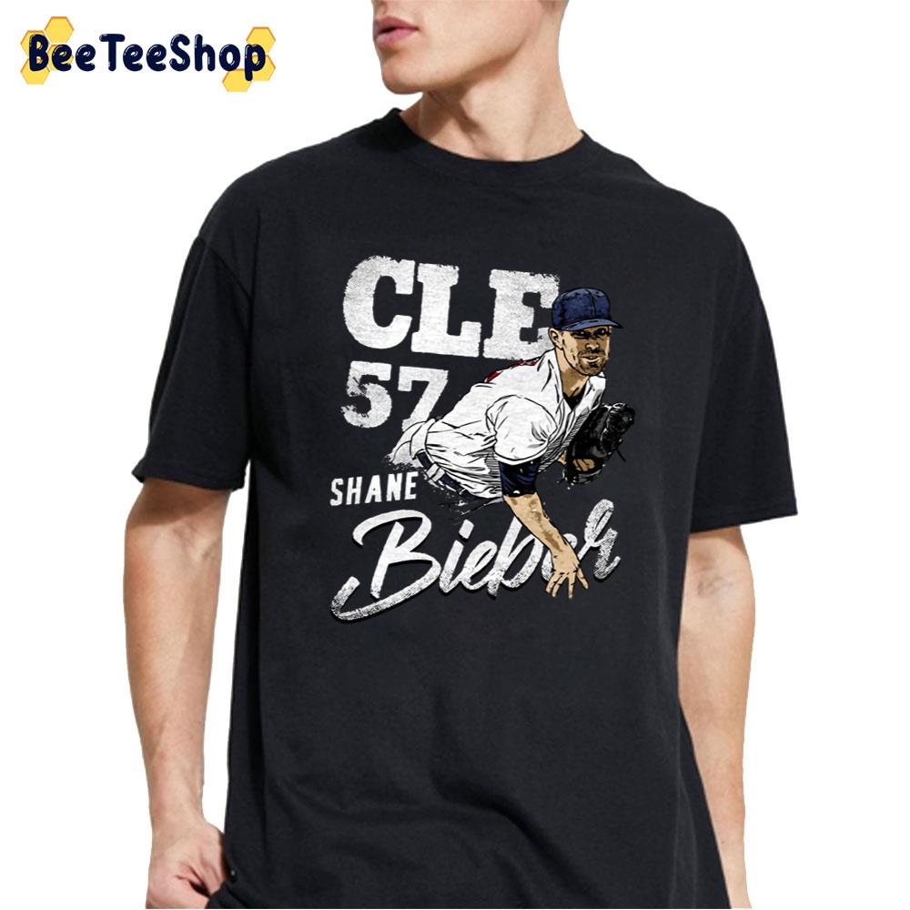 Vintage Shane Bieber Team Cleveland Indians Baseball Unisex T-Shirt Vintage Shane Bieber Team Cleveland Indians Baseball Unisex T-Shirt