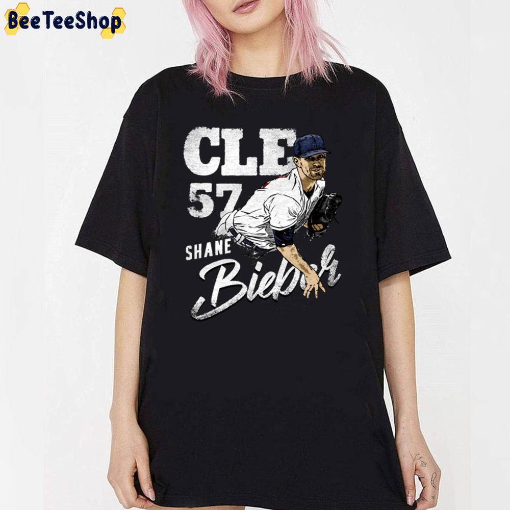 Vintage Shane Bieber Team Cleveland Indians Baseball Unisex T-Shirt Vintage Shane Bieber Team Cleveland Indians Baseball Unisex T-Shirt
