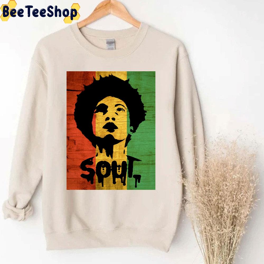 Vintage Soul Woman Funk Sister Afro Cool African American Black Pride Unisex Sweatshirt Vintage Soul Woman Funk Sister Afro Cool African American Black Pride Unisex Sweatshirt
