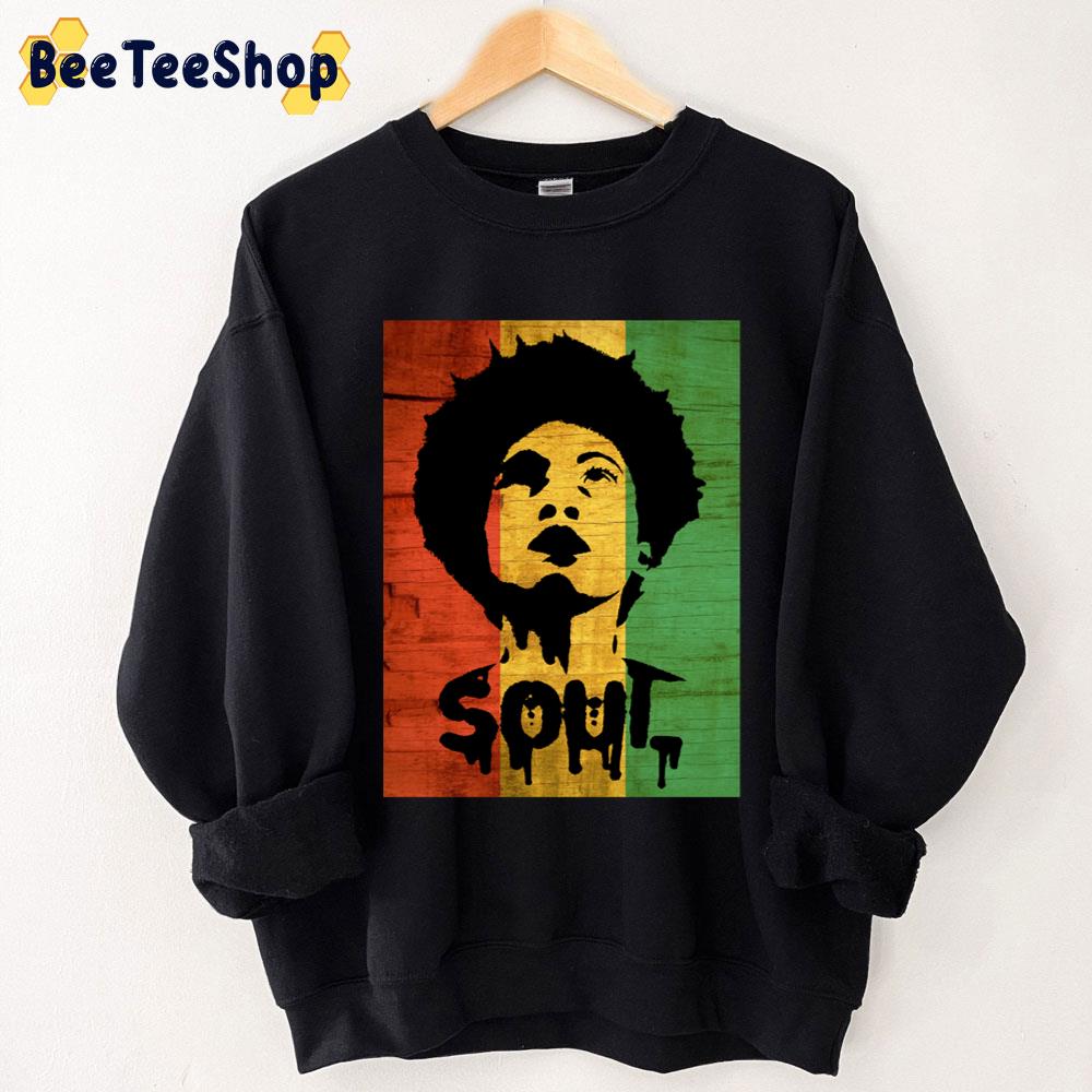 Vintage Soul Woman Funk Sister Afro Cool African American Black Pride Unisex Sweatshirt Vintage Soul Woman Funk Sister Afro Cool African American Black Pride Unisex Sweatshirt
