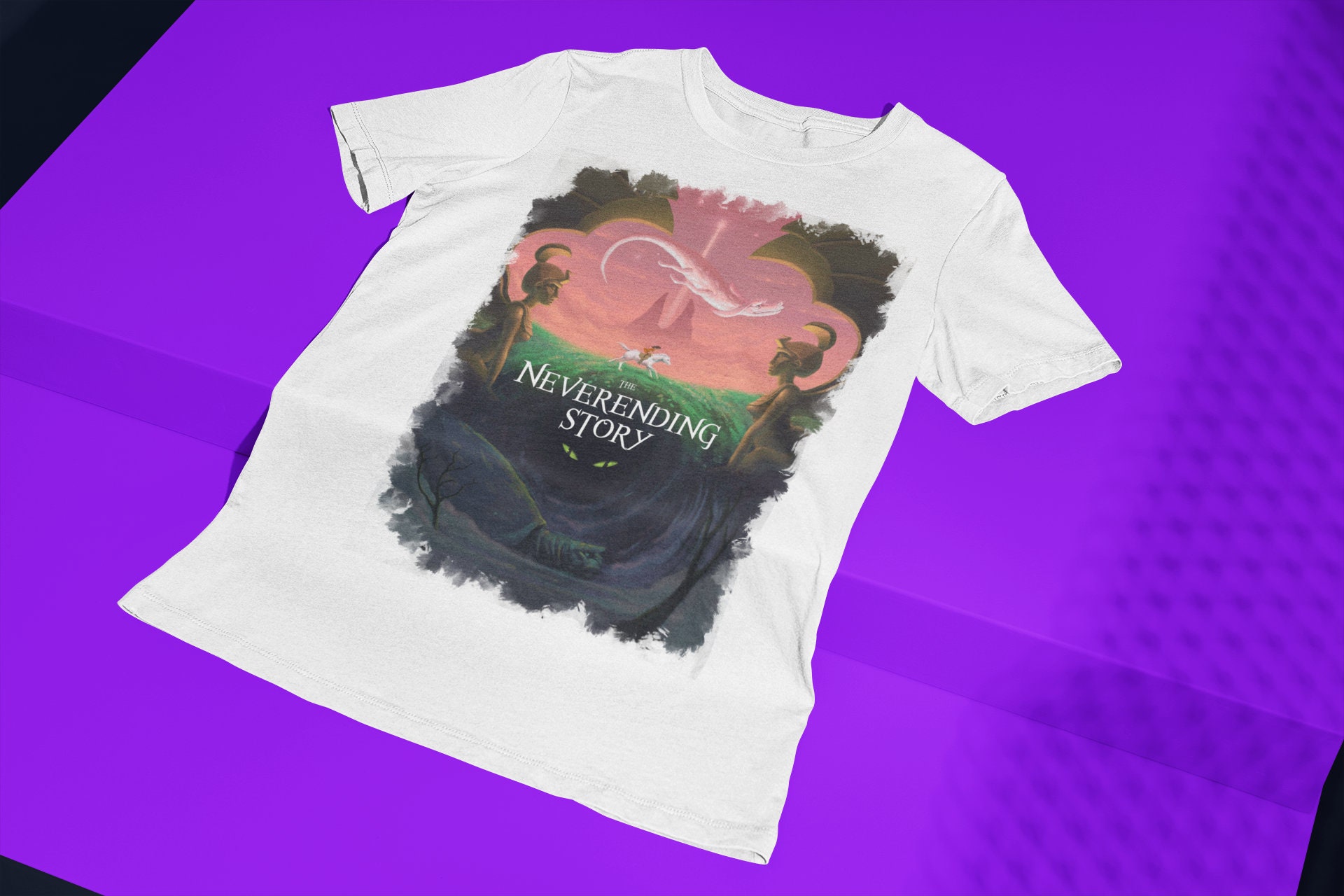 Vintage The Neverending Story Halloween Unisex T-Shirt Vintage The Neverending Story Halloween Unisex T-Shirt