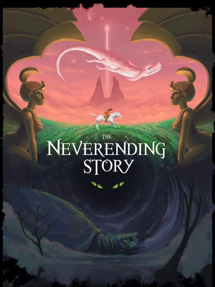 Vintage The Neverending Story Halloween Unisex T-Shirt Vintage The Neverending Story Halloween Unisex T-Shirt