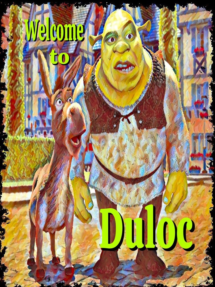 Welcome To Duloc Shrek Movie Halloween Unisex T-Shirt Welcome To Duloc Shrek Movie Halloween Unisex T-Shirt