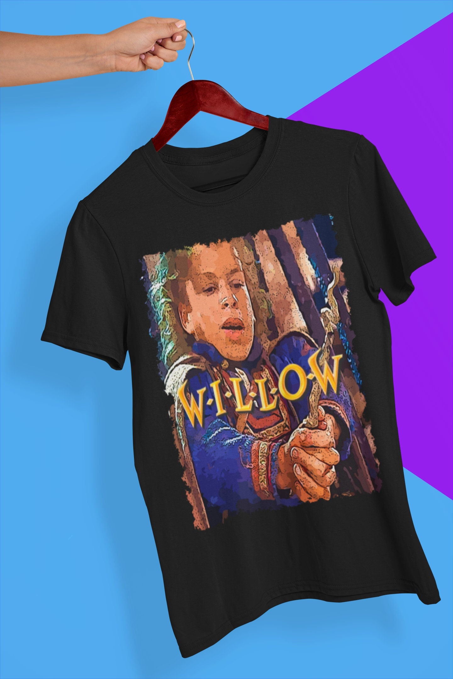 Willow Movie Poster Art Halloween Unisex T-Shirt Willow Movie Poster Art Halloween Unisex T-Shirt