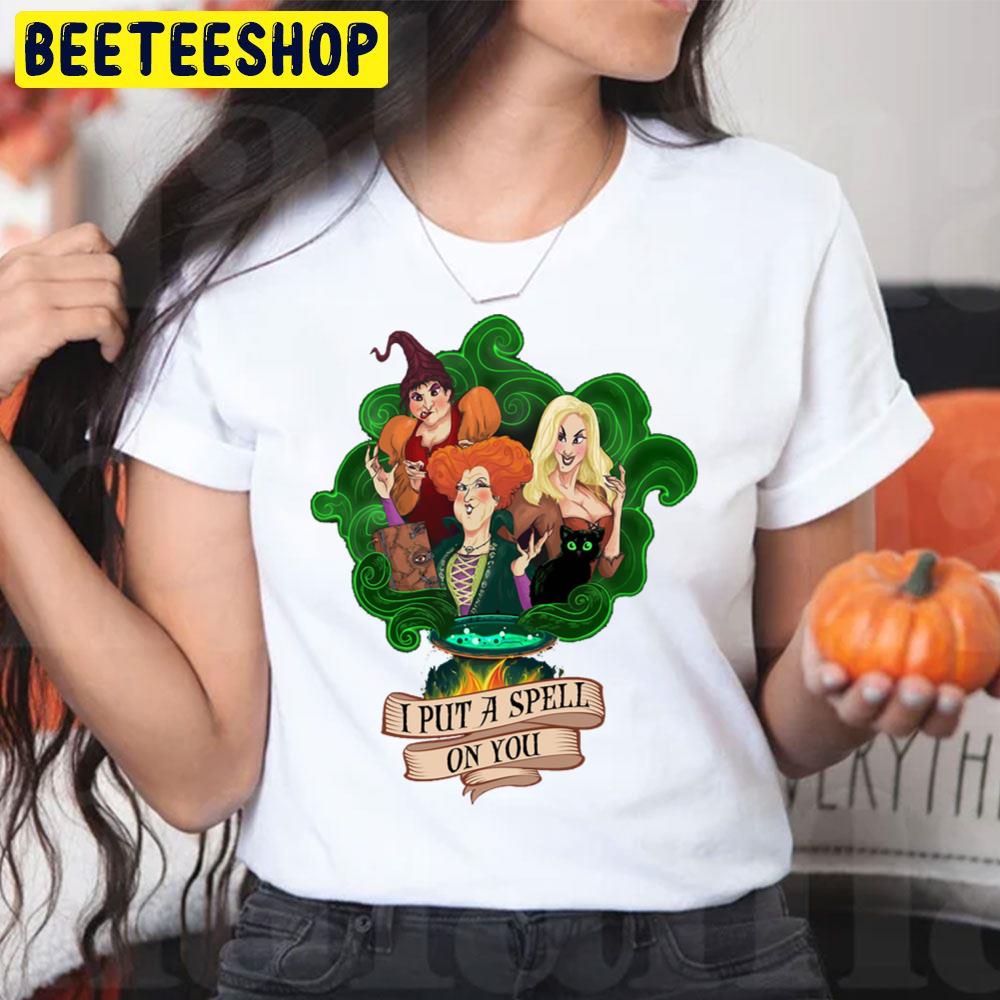 Witches I Put A Spell On You Hocus Pocus Love Halloween Unisex T-Shirt Witches I Put A Spell On You Hocus Pocus Love Halloween Unisex T-Shirt