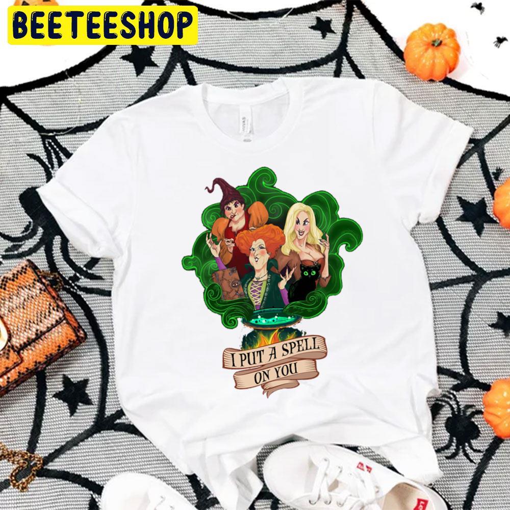 Witches I Put A Spell On You Hocus Pocus Love Halloween Unisex T-Shirt Witches I Put A Spell On You Hocus Pocus Love Halloween Unisex T-Shirt