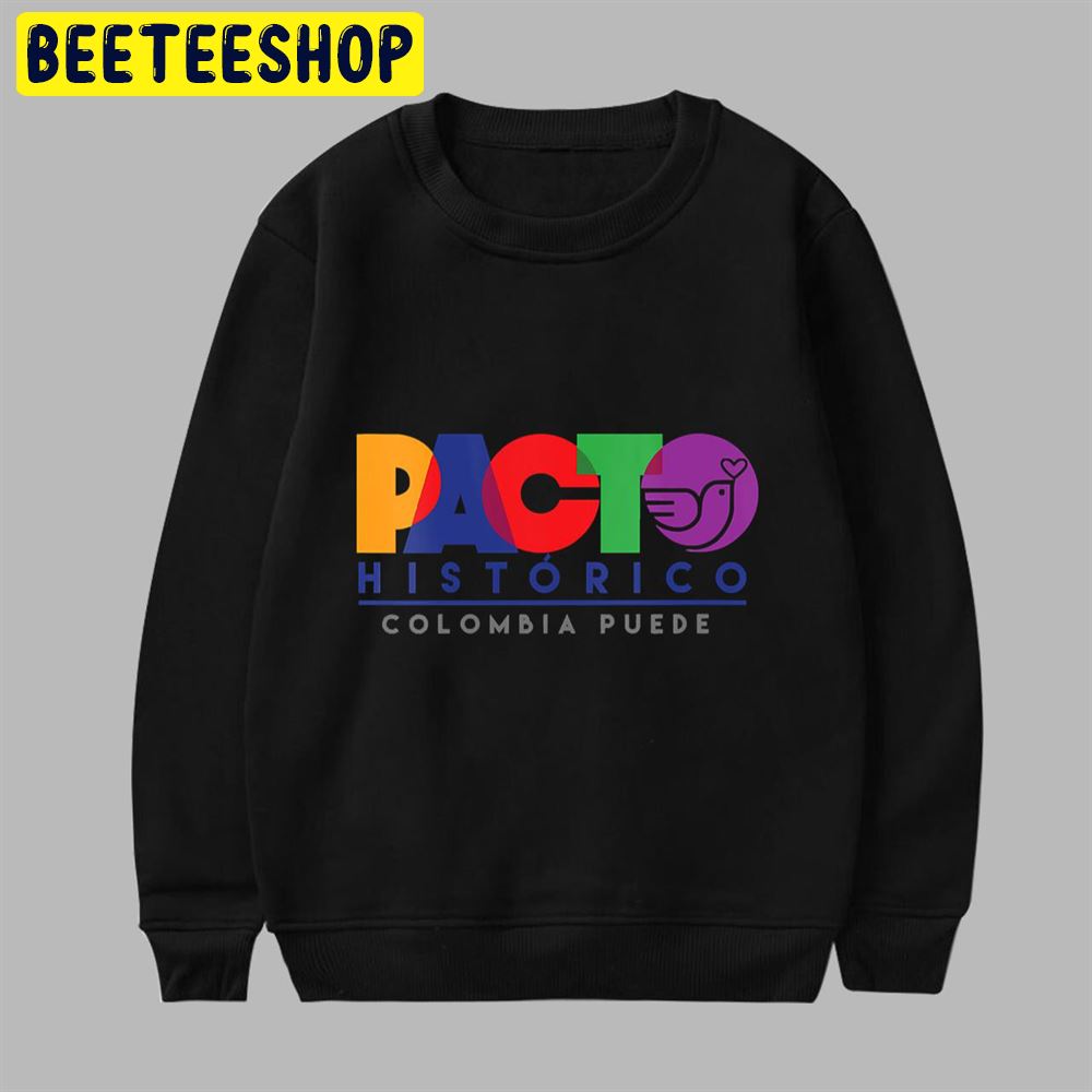 Womens Pacto Historico Gustavo Petro Presidente Colombia 2022 Unisex T-Shirt Womens Pacto Historico Gustavo Petro Presidente Colombia 2022 Unisex T-Shirt