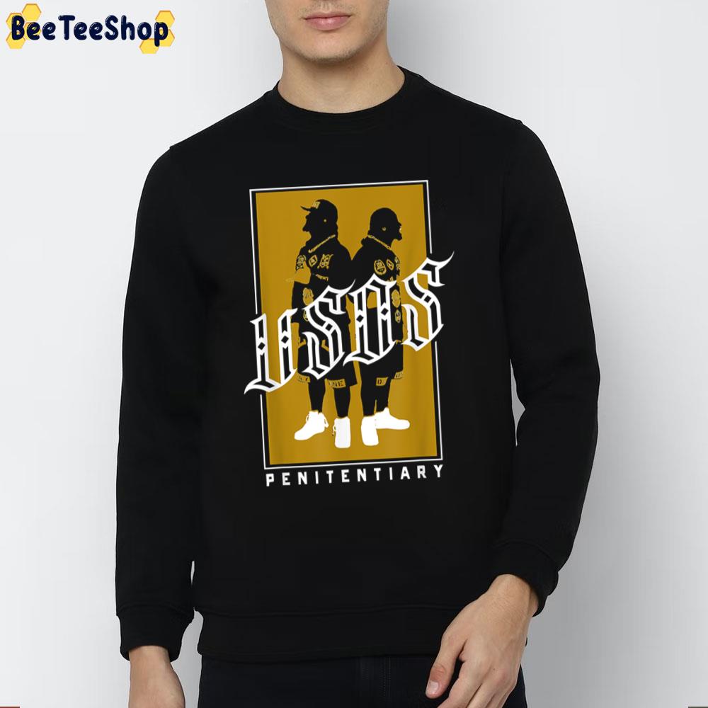 Wwe The Usos Penitentiary Graphic Unisex T-Shirt Wwe The Usos Penitentiary Graphic Unisex T-Shirt